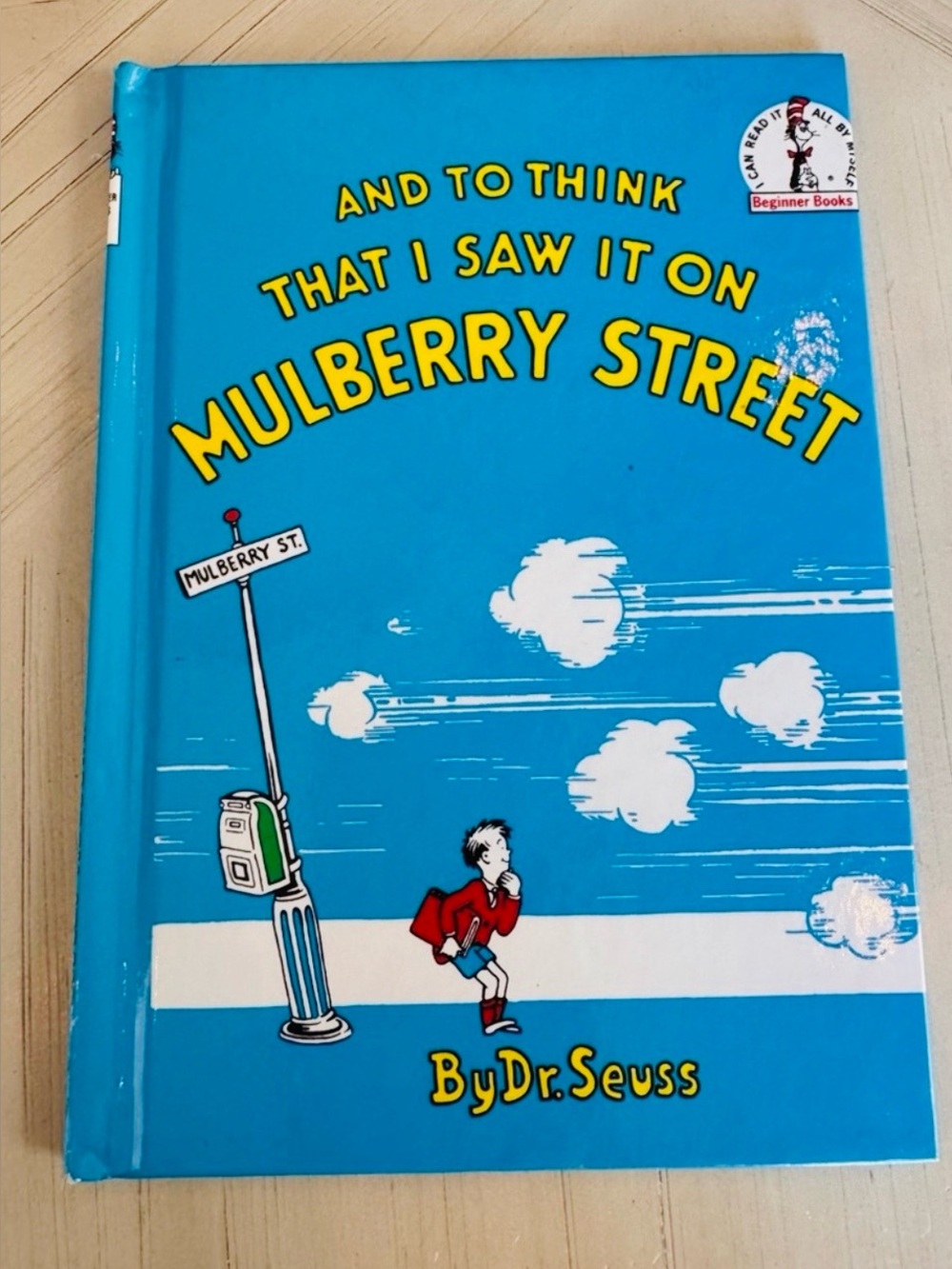 Vintage Dr. Seuss Mulberry Street Hardcover Book Club Edition